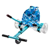 Carrinho Para Scooter Keen Hoverkart Pro - De 6.5/8/10'' - Azul Camuflado