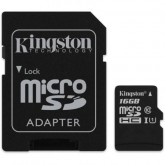 Cartao de Memoria Kingston SD-16GB Micro e SD 2 em 1