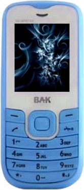 Celular Bak BKMP674X DualSim 4 Bandas Azul e Branco