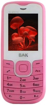 Celular Bak BKMP674X DualSim 4 Bandas Rosa e Branco