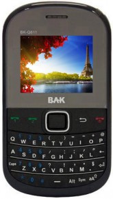 Celular Bak BKQ611 DualSim 4 Bandas Preto