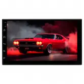 Central Multimídia Aikon Cr07-1D4264 -Universal - Usb - Aux - Bluetooth - Wifi - 7’’