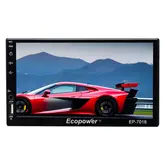 Central Multimídia Ecopower Ep-7018 - 45W - Usb/Sd/Aux - Bluetooth - 7''