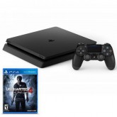 Console Sony PlayStation 4 500GB 2015A Com Uncharted