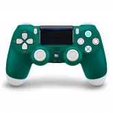 Controle Para Console Play Game Dualshock - Bluetooth - Para Playstation 4 - Alpine Green And White - Sem Caixa