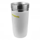 Copo Térmico Ecopower EP-G012 - 500mL - Com Tampa - Branco