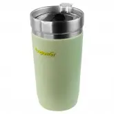 Copo Térmico Ecopower EP-G012 - 500mL - Com Tampa - Verde Teal
