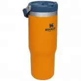 Copo Térmico Stanley Classic The IceFlow Flip Straw Tumbler 09993-044 - 887mL - Com Bico - Amarelo