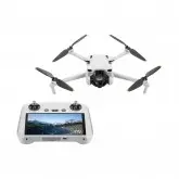 Drone DJI Mini 3 Fly More Combo Plus (DJI RC) (GL) - 4K - Com Controle - GPS - Prata