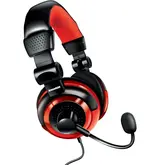 Fone De Ouvido Headset Gamer Dreamgear Universal Elite Dgun-2571 - Com Fio - Driver 40Mm - Vermelho E Preto