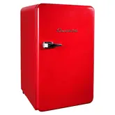 Frigobar Quanta Retro Vintaclassic Qtfrv91 - 91L - 220V/50Hz - Vermelho
