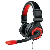 Headset DreamGear GRX-670 - Com Fio - Driver 40mm - Preto e Vermelho