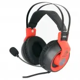 Headset Gamer Marvo HG9035 - Com Fio - Driver 50mm - Preto e Vermelho