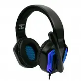 Headset Gamer Satellite AE-361B - Com Fio - Driver 40mm - Preto e Azul