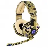 Headset Gamer Satellite AE-368 - Com Fio - Driver 40mm - Camuflado