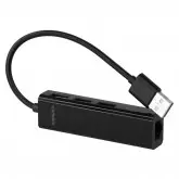 Hub Satellite A-Hub40 - 4 Portas - Usb - 100Mbps - Preto