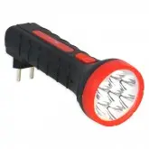 Lanterna Ecopower EP-8321 - Recarregável - Bivolt - Preto e Vermelho