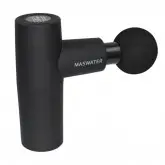 Massageador Elétrico Maswater Gun MW-2600MINI - 3600RPM - 20 níveis - Recarregável - Preto