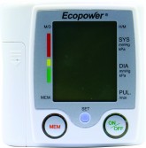 Medidor de Pressão Ecopower EP-2702 - Para Pulso - Branco