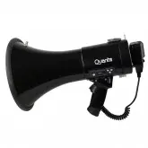 Megafone Quanta Qtmer250 - Usb/Sd/Aux - 250W - Com Gravador De Áudio - Preto
