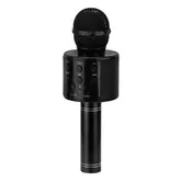 Microfone Sem Fio Ecopower Ep-2114 - 3.5Mm/Usb/Sd/Aux - Com Speaker - Preto