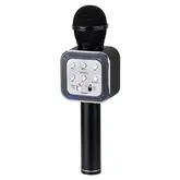 Microfone Sem Fio Ecopower Ep-2115 - 3.5Mm/Usb/Sd/Aux - Com Speaker - Preto