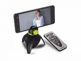 Mini Tripe 360e730; Panoramico Quanta QTTRP1100 Para Smartphone, GoPro - Amarelo