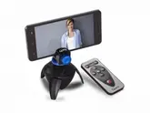 Mini Tripe 360e730; Panoramico Quanta QTTRP1100 Para Smartphone, GoPro - Azul