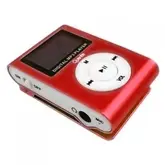 MP3 Quanta QT-50 - 4G - Display digital - Vermelho