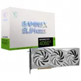 Placa De Vídeo Msi Geforce Rtx 4060 Ti Gaming X Slim White 912-V517-001 - 12Gb - Gddr6 - Triple-Fan - Hdmi/Displayport