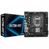 Placa Mãe Asrock H470M-HVS - LGA 1200 - DDR4 - HDMI/VGA - Micro ATX