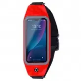 Pochete para Celular Quanta QTPS100 - 7 - À Prova Dágua - Vermelho