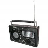 Rádio Portátil Ecopower Ep-F100B - Usb/Sd/Aux - Am/Fm - Bluetooth - Preto