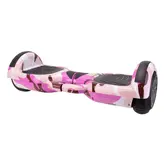 Scooter Elétrico Interbras - 6.5'' - Bluetooth - Com Bolsa - Rosa Camuflado