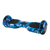 Scooter Elétrico Smart Wheel Sonaki - 6.5'' - Bluetooth - Com Bolsa - Azul Camuflado