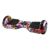 Scooter Elétrico Smart Wheel Sonaki - 6.5'' - Bluetooth - Com Bolsa - Peixes E Flores