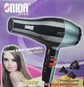 Secador de Cabelo Onida ON-083 - 3300W - 110V - Preto e Verde