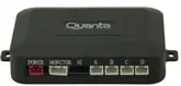 Sensor de Estacionamento Quanta QTSE301 - 4 Sensores - Preto