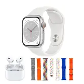 Smartwatch I30 Pro Max Suit - Bluetooth - Com Fone De Ouvido E Pulseiras Extra - Branco
