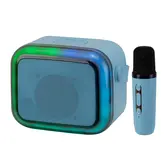 Speaker Ecopower Ep-2334 - Sd/Usb/Aux - Bluetooth - 7W - Com Microfone - Azul