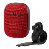 Speaker Ecopower Ep-2371 - Usb/Sd - Bluetooth - 5W - Para Bicicleta - Vermelho