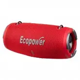 Speaker Ecopower EP-2503 - USB/SD/AUX - Bluetooth - 5W - Vermelho