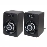 Speaker Gamer Satellite AS-2401 - 2x 2W - Preto
