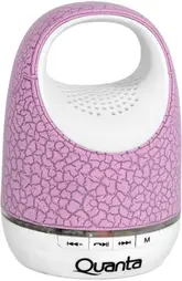 Speaker Portatil Quanta QTSPB145 Bluetooth - USB - SD - Rosa