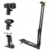 Suporte Kool Sound Rp-1 - Para Microfone - Articulado De Mesa - Preto
