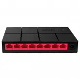 Switch Mercusys Ms108G - 8 Portas - 1000Mbps - Preto