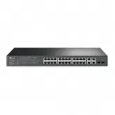 Switch Tp-Link Tl-Sl2428P - 28 Portas / 2 Portas Gigabit Sfp - 1000Mbps - Cinza
