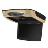 Tela Para Carro Napoli Dvd-9 - Usb/Sd - Tv - 9'' - Preto E Dourado