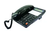 Telefone Fixo MOX MO-TL282 Com Fio - Bina - Viva Voz - Preto