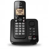 Telefone Panasonic Kx-Tgc360Lab - 1 Bases - Com Bina - Bivolt - Preto